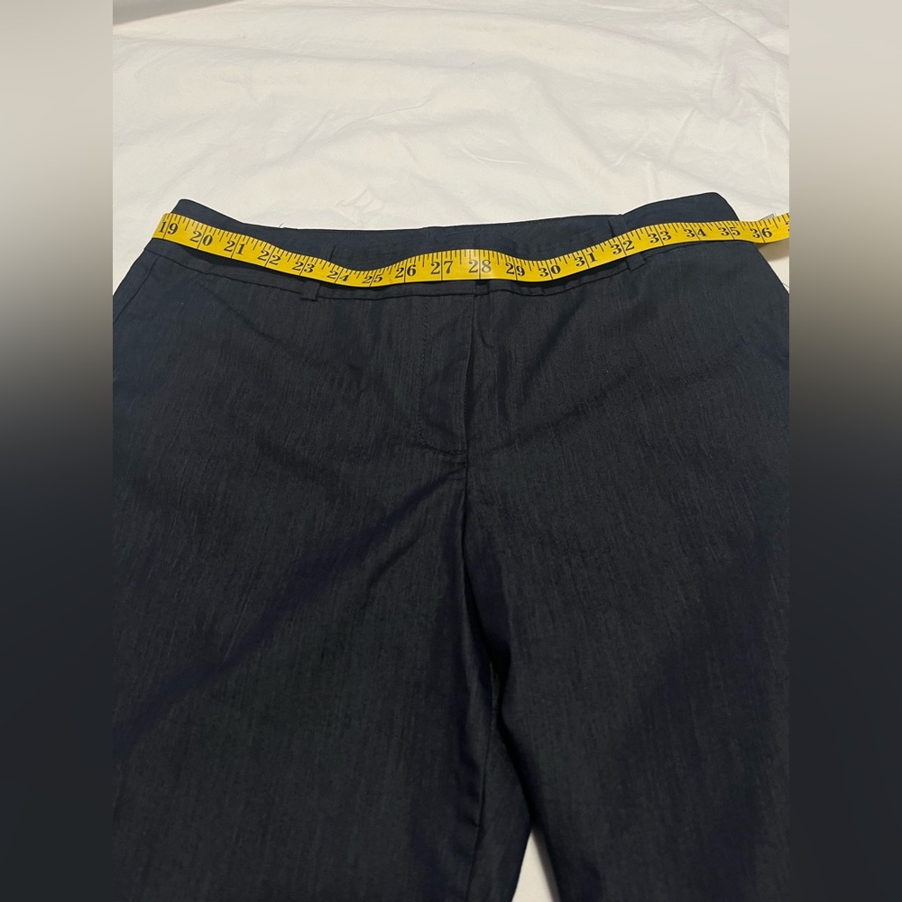 TALBOTS Women’s Charcoal Bermudas Dressy Stretch Shorts Size 10 - Picture 15 of 16